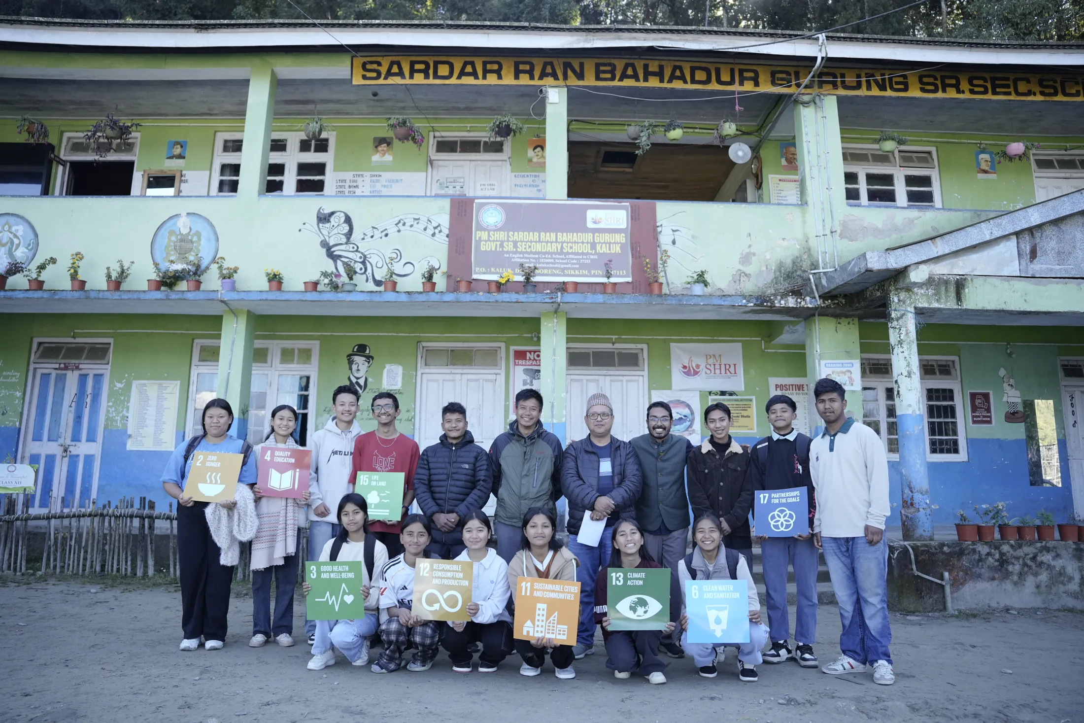 PM SHRI · Sikkim recognition photo
